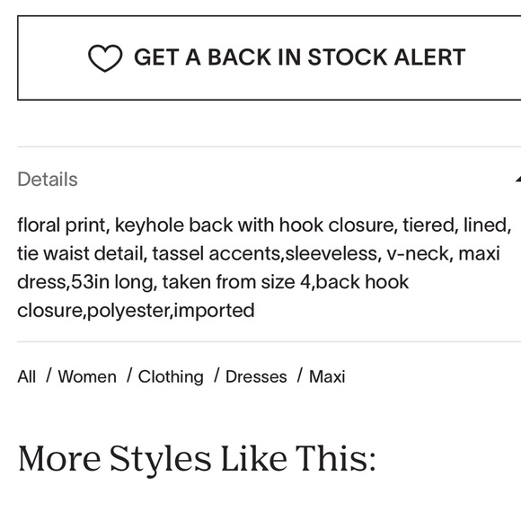 NWT- TAYLOR Floral Tiered Maxi Dress - Picture 12 of 12